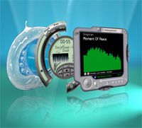 Example of 3D screenshots with transparency