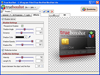 True BoxShot screenshot - Effects page