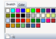 8. Color selection