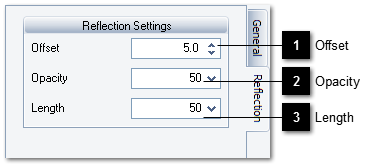 Layer Settings: Reflection